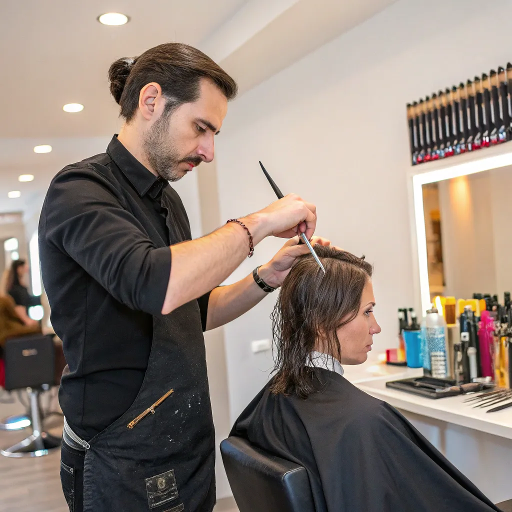 Professional hair styling